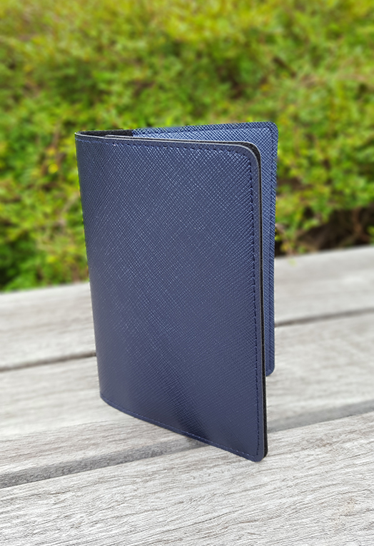 Passport Case Cover – Metallic Blue